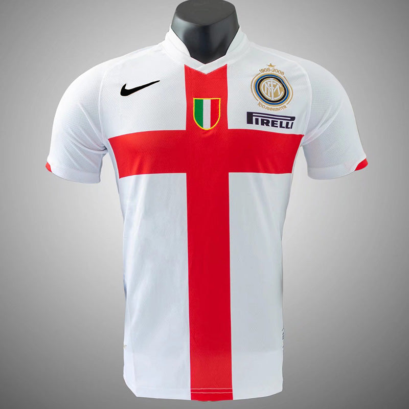 Inter de Milán Retro 2007/08 (100 Aniversario Blanca)