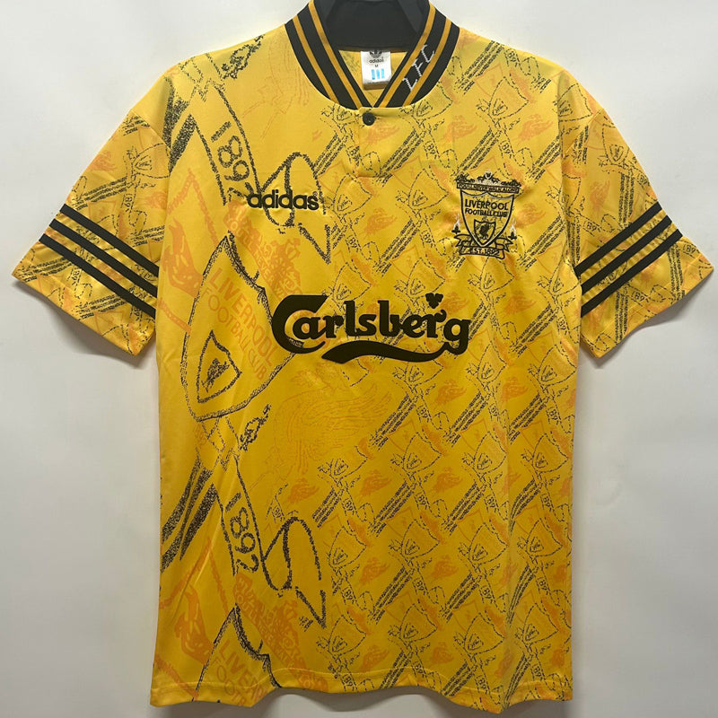 Liverpool Retro 1994-96 (Visitante Amarilla)