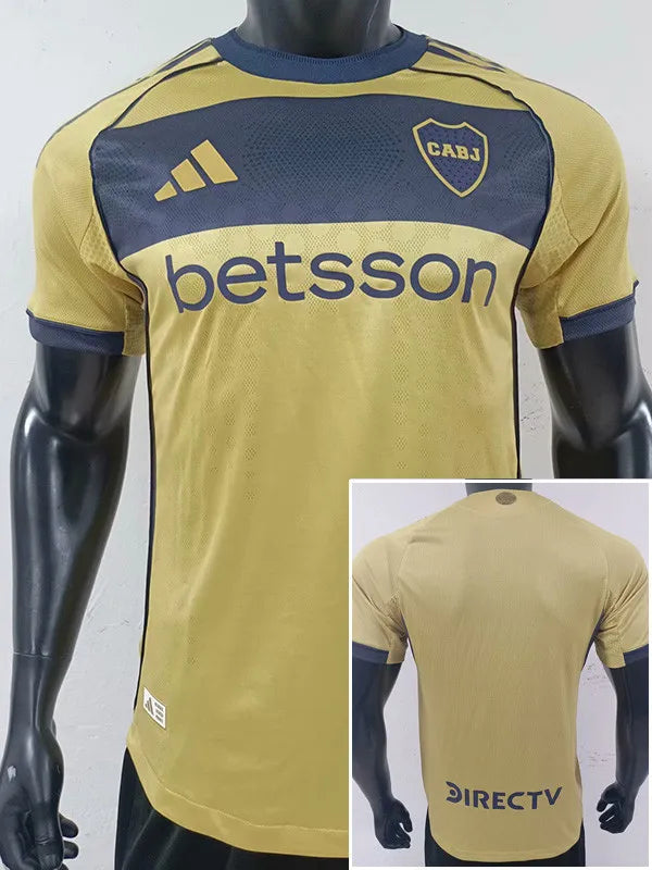 Boca Juniors Visitante Versión Jugador 2025/26