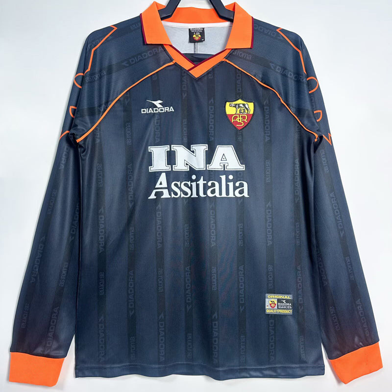 AS Roma Retro Tercera Manga Larga 1999/2000