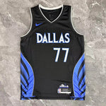 Camiseta NBA Dallas Mavericks – DONCIC #77 – City Edition · negra · 2026/27 - vista 1