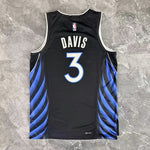 Camiseta NBA Dallas Mavericks – DAVIS #3 – City Edition · negra · 2026/27 - vista 2