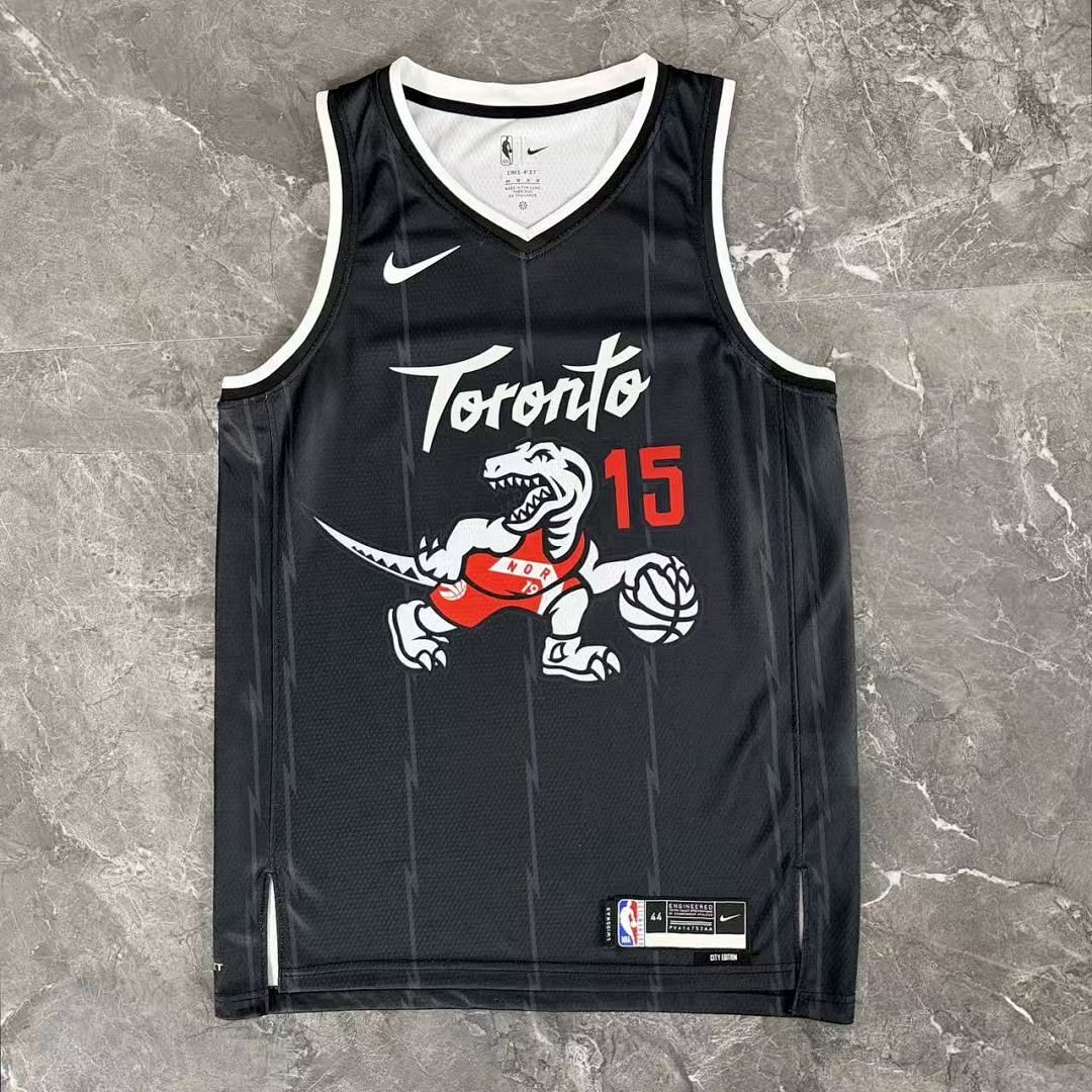 Camiseta NBA Minnesota Timberwolves – CARTER #15 – City Edition · negra · 2026/27 - vista 1
