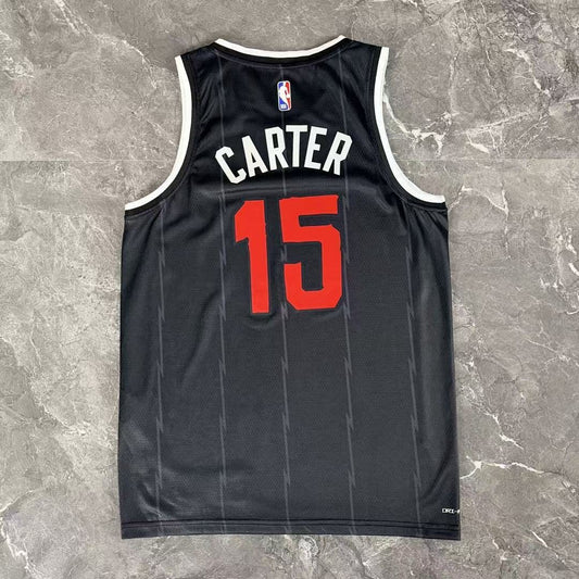 Camiseta NBA Minnesota Timberwolves – CARTER #15 – City Edition · negra · 2026/27 - vista 2
