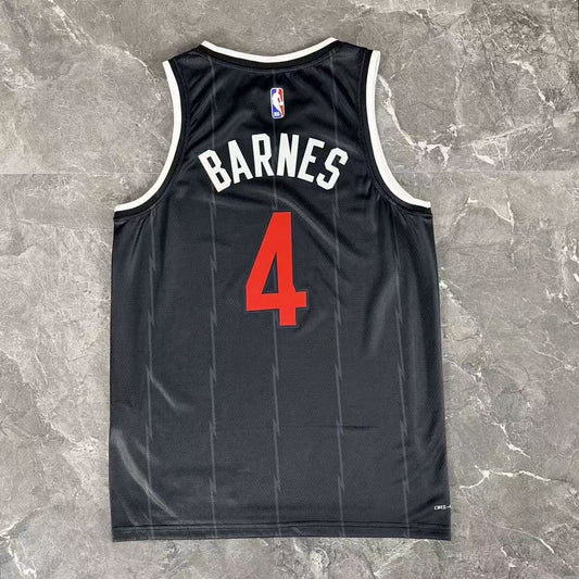 Camiseta NBA Minnesota Timberwolves – BARNES #4 – City Edition · negra · 2026/27 - vista 2