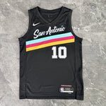 Camiseta NBA San Antonio Spurs – FOX #4 – City Edition · negra · 2026/27 - vista 1