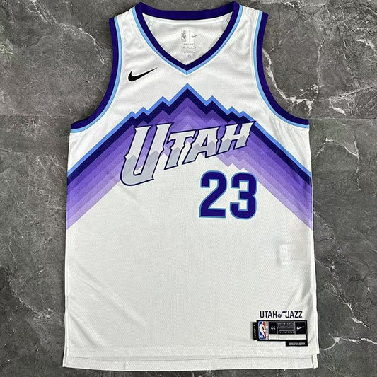Camiseta NBA Utah Jazz – MARKKANEN #23 – blanca · 2026 - vista 1
