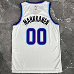 Camiseta NBA Utah Jazz – MARKKANENE #00 – blanca · 2026 - vista 2