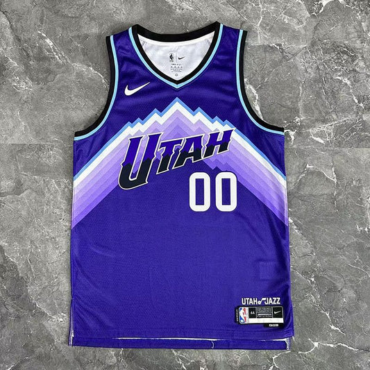 Camiseta NBA Utah Jazz – MARKKANENE #00 – morada · 2026 - vista 1