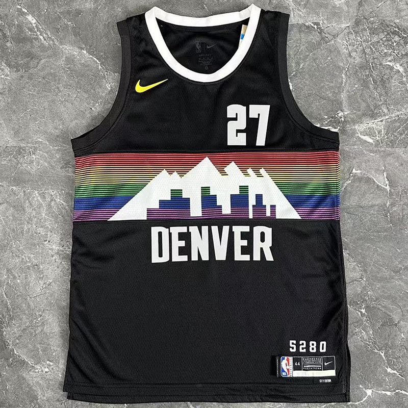 Camiseta NBA Denver Nuggets – MURRAY #27 – negra · 2026 - vista 1