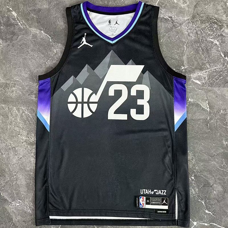 Camiseta NBA Utah Jazz – MARKKANEN #00 – negra · 2026 - vista 1