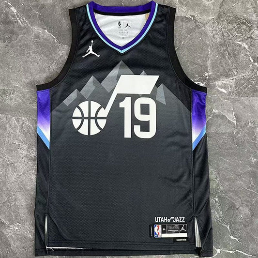 Camiseta NBA Utah Jazz – BAILEY #19 – negra · 2026 - vista 1