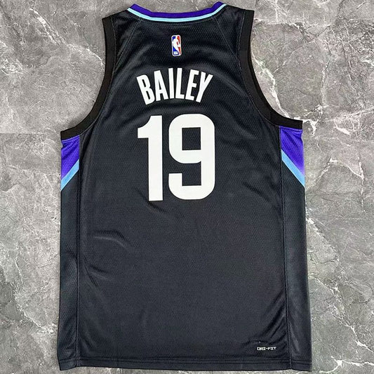 Camiseta NBA Utah Jazz – BAILEY #19 – negra · 2026 - vista 2
