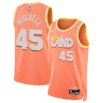 Camiseta NBA retro Cleveland Cavaliers – MITCHELL #45 – City Edition · naranja · 2026 - vista 1