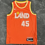 Camiseta NBA retro Cleveland Cavaliers – MITCHELL #45 – City Edition · naranja · 2026 - vista 2