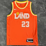 Camiseta NBA Cleveland Cavaliers – JAMES #23 – City Edition · naranja · 2026 - vista 1