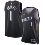 Camiseta NBA Phoenix Suns – BOOKER #1 – negra · 2026 - vista 1