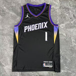 Camiseta NBA Phoenix Suns – BOOKER #1 – negra · 2026 - vista 2