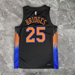 Camiseta NBA New York Knicks – BRIDGES #25 – negra · 2026 - vista 2