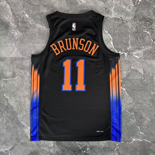 Camiseta NBA New York Knicks – BRUNSON #11 – negra · 2026 - vista 2