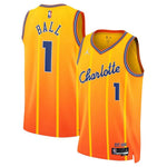 Camiseta NBA LA Clippers – BALL #1 – City Edition · naranja · 2026 - vista 1