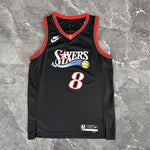 Camiseta NBA retro Philadelphia 76ers – GEORGEG #8 – Retro · negra · 2026 - vista 1