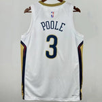 Camiseta NBA New Orleans Pelicans – POOLE #3 – blanca · 2026 - vista 2