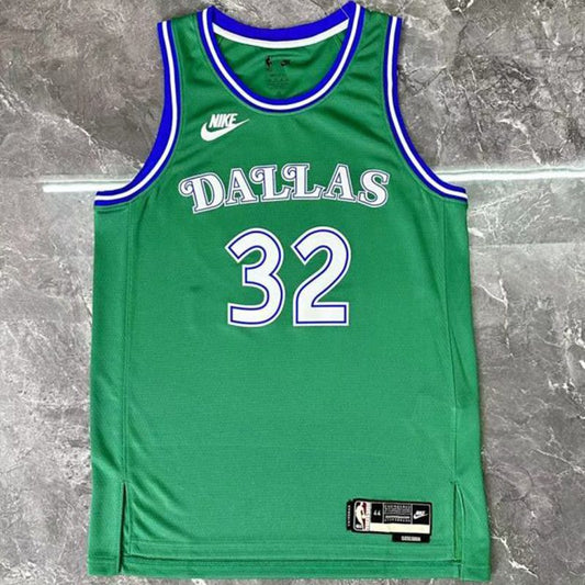 Camiseta NBA retro Dallas Mavericks – FLAGG #32 – Retro · verde · 2026 - vista 1