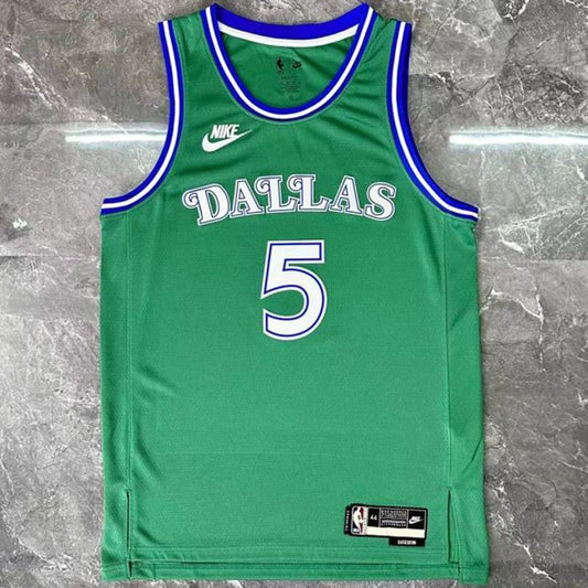 Camiseta NBA retro Dallas Mavericks – RUSSELL #5 – Retro · verde · 2026 - vista 1