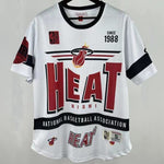 Camiseta casual NBA Miami Heat – Retro · blanca · 2026 - vista 1