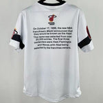 Camiseta casual NBA Miami Heat – Retro · blanca · 2026 - vista 2