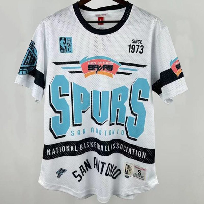 Camiseta casual NBA San Antonio Spurs – Retro · blanca · 2026 - vista 1