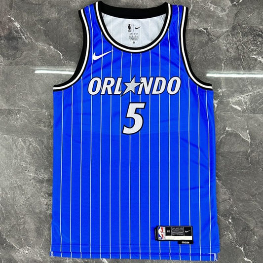 Camiseta NBA Orlando Magic – ANCHERO #5 – azul zafiro · 2026 - vista 1
