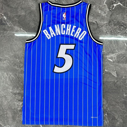 Camiseta NBA Orlando Magic – ANCHERO #5 – azul zafiro · 2026 - vista 2