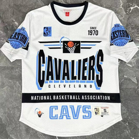 Camiseta casual NBA Cleveland Cavaliers – Retro · blanca · 2026 - vista 1