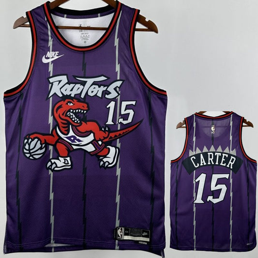 Camiseta NBA retro Minnesota Timberwolves – CARTER #15 – Retro · morada · 2026 - vista 1