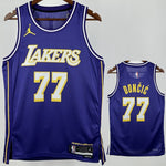 Camiseta NBA Los Angeles Lakers – DONCIC #77 – morada · 2026 - vista 1