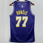 Camiseta NBA Los Angeles Lakers – DONCIC #77 – morada · 2026 - vista 2