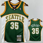 Camiseta NBA Seattle SuperSonics – DURANT #35 – verde · 2007/08 - vista 1