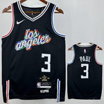 Camiseta NBA LA Clippers – PAUL #3 – City Edition · negra - vista 1