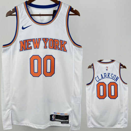 Camiseta NBA New York Knicks – CLARKSON #00 – blanca - vista 1