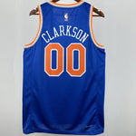 Camiseta NBA New York Knicks – CLARKSON #00 – City Edition · azul - vista 2