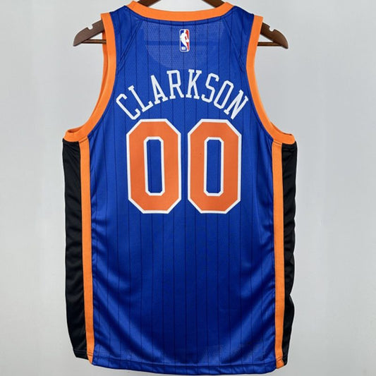 Camiseta NBA New York Knicks – CLARKSON #00 – azul - vista 2