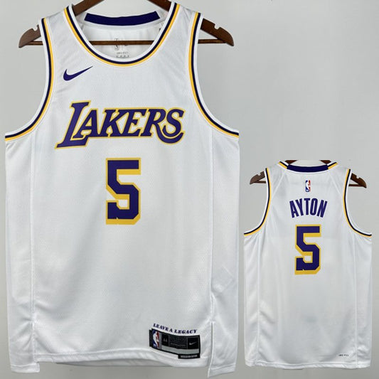 Camiseta NBA Los Angeles Lakers – AYTON #5 – blanca - vista 1