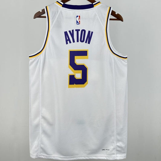 Camiseta NBA Los Angeles Lakers – AYTON #5 – blanca - vista 2