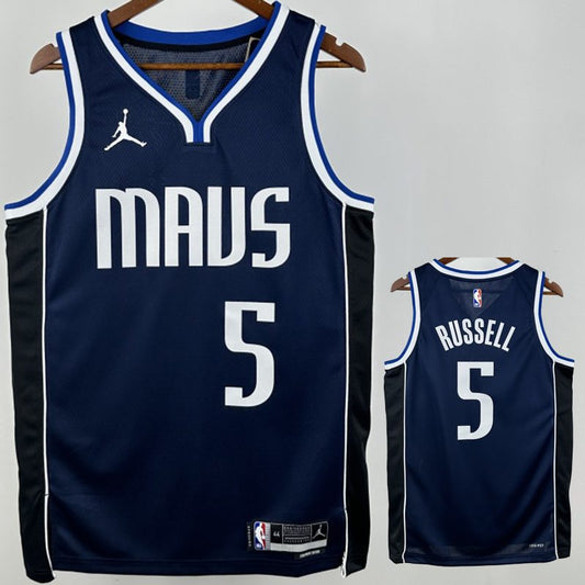 Camiseta NBA Dallas Mavericks – RUSSELL #5 – azul zafiro - vista 1