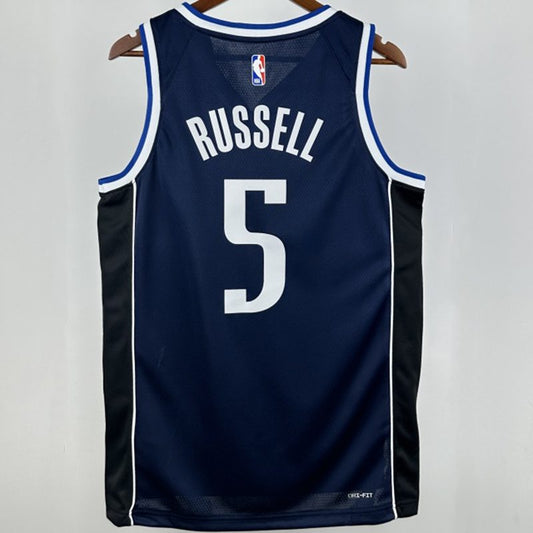 Camiseta NBA Dallas Mavericks – RUSSELL #5 – azul zafiro - vista 2