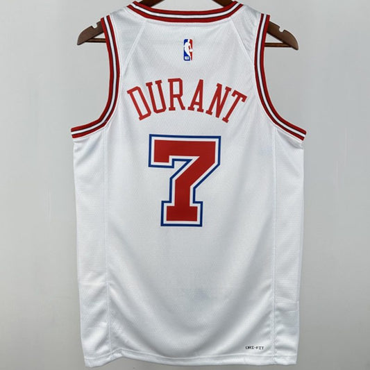 Camiseta NBA Houston Rockets – DURANT #7 – City Edition · blanca - vista 2