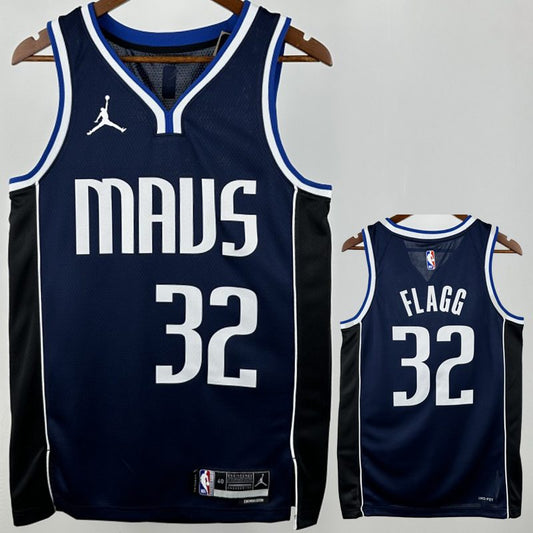 Camiseta NBA Dallas Mavericks – FLAGG #32 – City Edition · azul zafiro - vista 1