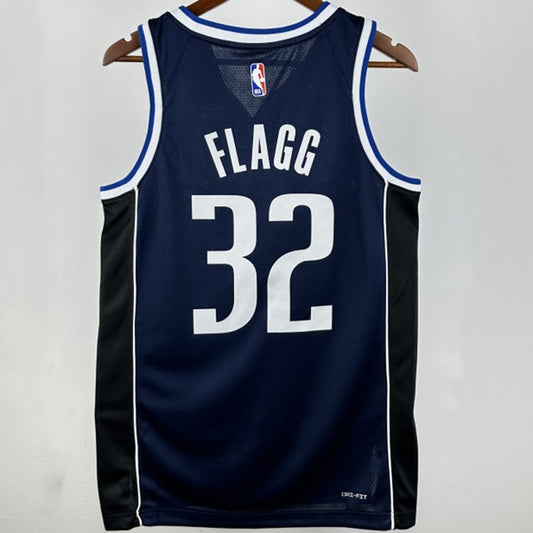 Camiseta NBA Dallas Mavericks – FLAGG #32 – City Edition · azul zafiro - vista 2